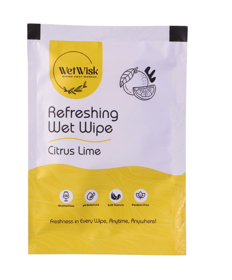 Citrus Lime Refreshing Wet Wipe